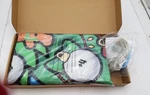 Battle Golf Christmas Tree Chipping Game Mat W/lights. Fixed Price $18.50.