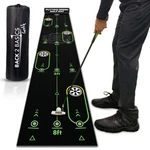 Back Basics Golf Portable Putting Green Indoor 10' X 21.6", Black. Fixed Price $116.99.