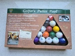 Golfers Putter Pool Game Billiards Club Champ 16 Balls Shooting Rack. Fixed Price $34.50.