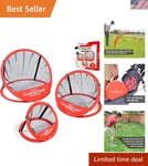Chipster Pop-up Golf Chipping Practice Net Training Aid For Precision And D.... Fixed Price $62.60.