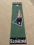 New England Patriots Golf Putting Green Carpet Mat Man Cave Football Logo Euc!. Fixed Price $34.99.