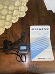 Sportline Timer Stopwatch 220 Water Shock Resistant With LANYARD.1/100. Fixed Price $5.00.