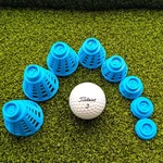 Tees - For Indoor Simulators And Outdoor Golfing Blue. Fixed Price $15.00.