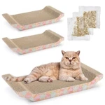 Zodaca 3-PACK Cat Scratcher Bed For Furniture Protection, Training, Indoor. Fixed Price $32.62.