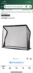 Gosports Elite Golf Practice Net With Steel Frame - 10 By 7 New In Box. Fixed Price $425.00.