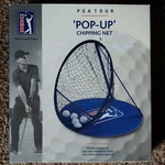 Pop-up Chipping Net Pga Tour Portable Indoor & Outdoor Pops Opens PG5675BL. Fixed Price $18.00.