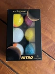 Golf Balls 6 Pack Nitro Eclipse Fun ( New ). Fixed Price $14.00.