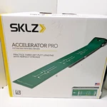 Sklz Golf Accelerator Pro Premium Putting Mat Gravity Ball Return New Box. Fixed Price $45.00.