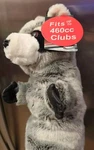 Raccoon Shaped Plush Golf Club Headcover Fit Up To 460CC Drivers Proactive New. Fixed Price $30.85.