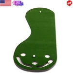 3 Holes Portable Golf Putting Green Mat Practice Indoor Training Non-skid Back. Fixed Price $76.28.