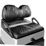 Golf Cart Seat Gradient Diamond Black&black Fits Club Precedent Front. Fixed Price $100.11.