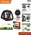 Pop-up Golf Chipping Net Ultimate Target Training Aids For Precision &.... Fixed Price $97.57.