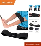 Portable Golf Swing Aid: Adjustable Arm Band For Right Left-handed Players. Fixed Price $13.99.