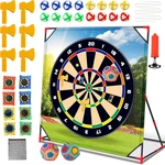 4-IN-1 Sport With Stand Golf Target Battle Games Putting Mat, 12 Sti. Fixed Price $93.96.