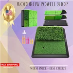 Golf Practice Mat Indoor Outdoor Swing Path Training Turf Rubber Base. Fixed Price $32.99.
