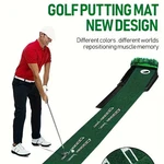 Putting Matt For Indoors, Green, Golf With Ball Return Us. Fixed Price $33.99.