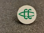 Vintage Charlotte Country Club Nc North Carolina Putting Golf Ball Marker. Fixed Price $5.95.