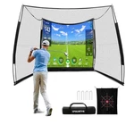 Golf Simulators For HOME,11 X8FT Net With Impact Screen And. Fixed Price $198.99.