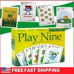 Nine The Card Game Of Golf Ages 8-ADULT For 2-6 Players Family Strategy. Fixed Price $10.66.