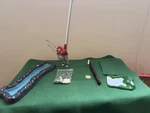 M.i.golf Mini Indoor Game Set W/ Putter Flag/hole Balls Obstacles Box. Fixed Price $45.00.