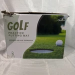 Goienu Golf Practice Putting Mat (new Open Box) Fast Free Shipping. 9 Run. Fixed Price $50.00.