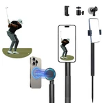 Swingmetrics Golf Monopod Selfie Stick Metal Ground Spike Magnetic Phone Holder. Fixed Price $79.05.