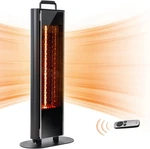 East Oak 1500W Patio Heater Portable ELECTRIC3 Heating Levels UTH22002 - Black. Fixed Price $62.13.