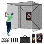 Storgem Golf Batting Cage With Extra Striking Net, Frame Not Included, He.... Fixed Price $236.45.