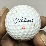 Titleist White Golf Ball #4 For Sport/activity, Color, Premium Play. Fixed Price $18.49.