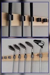 "golf Club Wall Mount. Display. Holder. 7 Set. Fixed Price $15.99.