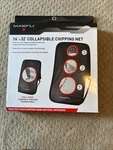 Maxfli Collapsible Golf Chipping Net 16" 32" Dual Sided MX362 Brand New. Fixed Price $29.00.