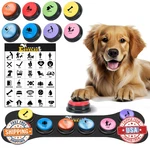 Dog Communication Starter Pack - 8 Talking Buttons, 30S Voice Record. Fixed Price $55.04.