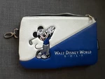Disney World Parks Wdw Mickey Golf Zip Valuables Ball Tees Pouch Tote Bag Holder. Fixed Price $49.77.