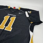 Mizzou Nike Team Jersey T-shirt Mens Xl Black Tee Euc University Of Missouri. Fixed Price $24.99.
