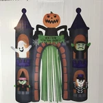 Gemmy Airblown Inflatable 9 Ft Haunted Castle Archway Halloween Decor Yard New. Fixed Price $194.95.