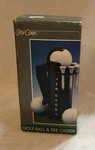 Star Case Golf Ball And Caddy Includes 5 Tee's Vintage. New.. Fixed Price $9.99.