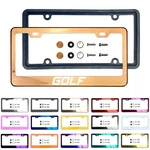 New Laser Etched Customize Stainless Steel License Frame Silicone Guard For Golf. Fixed Price $31.99.