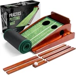 Palladium Golf Putting Mat For Indoors - Indoor/outdoor Green With Ba.... Fixed Price $138.90.