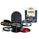 Tablecraft Glass Rimming Station With 5-SWING Out Trays (H5633), 2.3, Black. Fixed Price $40.94.