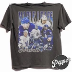 Retro Toronto Maple Leafs Ice Hockey Team Bootleg Rap Style Comfort Color Tee. Fixed Price $28.45.