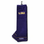 Lsu Tigers Ncaa Tri-fold Embroidered Golf Towel,. Fixed Price $22.98.
