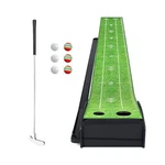 Losbenco Golf Putting Green Mat With Putter And 6 Balls, Pr.... Fixed Price $105.03.