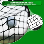 Fahkns Golf Practice Net 10 X 7FT Heavy Duty - Black/red. Fixed Price $80.84.