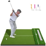 Kquixotic Dual Turf Golf Hitting Mat 5X4FT With Ball Tray. Fixed Price $179.99.