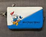 Disney World Parks Wdw Donald Golf Zip Valuables Ball Tees Pouch Tote Bag Holder. Fixed Price $49.77.