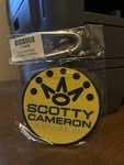 Scotty Cameron Putting Disk Yin Yang Yellow/blue Sold Out 7 Point Crown - New. Fixed Price $54.99.