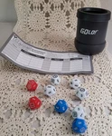 Golo! Dice Game Travel Edition Zobmondo 2012 Play Golf! 9-- Sided. Fixed Price $16.44.