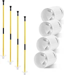 Golf Hole Cup Flagpole Set 4-PACK, 3FT For Practice Putting Green. Fixed Price $176.99.