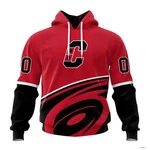 Personalized Carolina Hurricanes Special Bold Design Hoodie Pullover Hockey Team. Fixed Price $27.00.