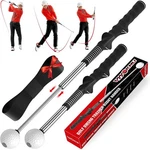Tempo Stick Golf For Right Hand, Retractable Swing Training Aid With Arm Ba. Fixed Price $31.45.